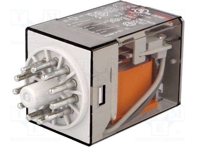 Реле 60.13.8.024.004 Реле: електромагнитно; 3PDT; Uбобина:24VAC; 10A ...