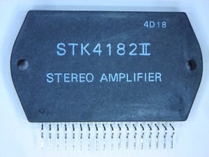 STK4182II 2x45W 34V 50Khz, +/-51V 2X&gt;45W STK4181II