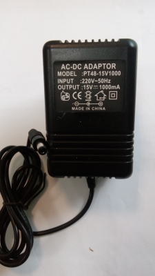 Адаптер с трансформатор PT48-15V1000 15V 1A 5.5/2.5