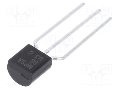 MPSA56-DIO Транзистор: PNP; биполярен; 80V; 500mA; 625mW; TO92