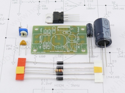 Регулируем стабилизатор от 1,2 до 30V / 1A - HK1009