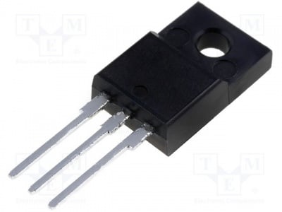 FQPF8N80C Транзистор: N-MOSFET; униполарен; 800V; 5,1A; 59W; TO220FP
