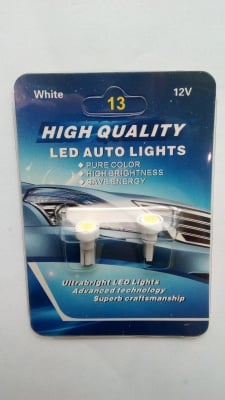 Автомобилна лампа LED T5P-WC2 T5 Светодиодна лампа 12V бяла 1 бр.
