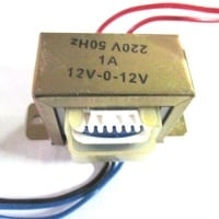 Трансформатор 220VAC-2X12VAC 1000MA