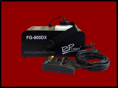 FG-900DX 900W Машина за пушек, Управление по DMX