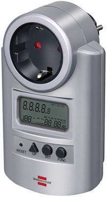 Енергомер електромер ватметър и амперметър PM 231 E 3000W max Brennenstuhl 1506600