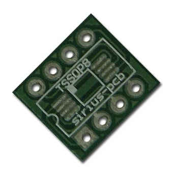 160002 TSSOP8 Adapter TSSOP8/ПРЕХОДНА ПЛАТКА