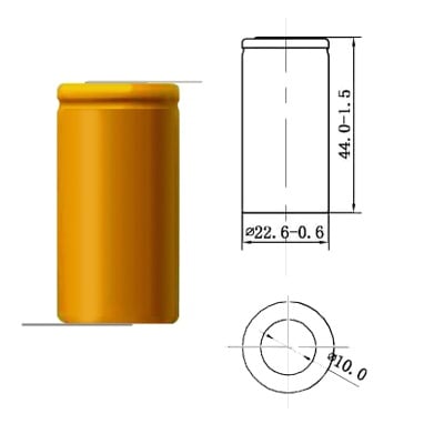 Акумулаторна батерия SC 1.2/1300 NI-CD ПЛАСТИНИ