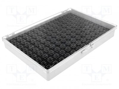 Кутия за SMD V11-1 Куфар: кутия с контейнери; 225x170x30mm