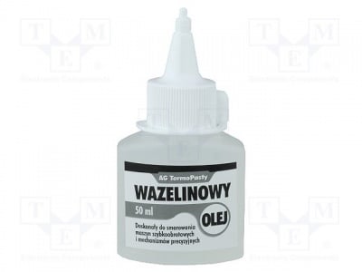 Вазелиново масло OIL-VAS/50 Масло безцветен вазелиново течност пластмасова опаковка 50mл