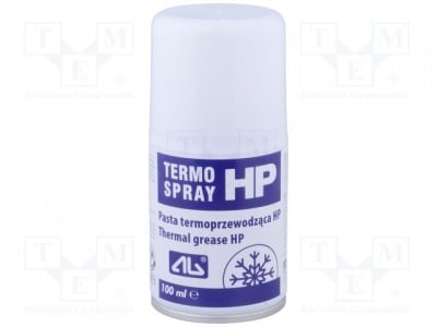 Паста термопроводяща TERMOSPRAY-HP Термопроводяща паста; на силиконова основа; спрей; 100mл