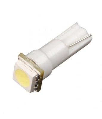 Автомобилна лампа LED L001W T5 WHITE