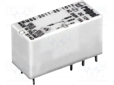 Реле RM85-3011-35-1012 Реле: електромагнитно; SPDT; Uбобина:12VDC; 16A/250VAC; 16A/24VDC