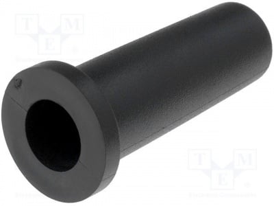 Маншон за кабел ODZ-10.5 Маншон; Диам.на монт.отв:14,3mm; Диам.на отв:10,3mm; PVC; черен