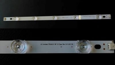 Светодиодна лента подсветка LED STRIP 39&quot; LG POLA 2.0 B TYPE LED подсветка 39&quot; 5 диода 435mm (LS35)