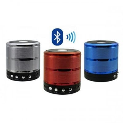 Безжична Bluetooth тонколона WS-887, FM радио, USB ,micro SD