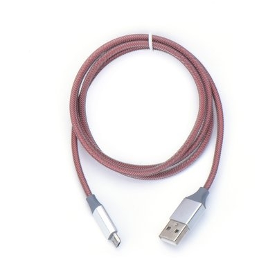 Кабел USB-USB micro червен 5901737912749