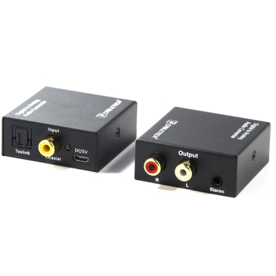 Преход конвертор OPTICAL TOSLINK/2RCA/3.5 JACK ZLA0857-2
