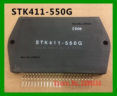 STK411-550G Dual power audio amplifier 2x150W