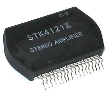 STK4121-II SANKEN 2x15W 20V POWER AMP, +/-30,5V 2X&gt;15W STK4101