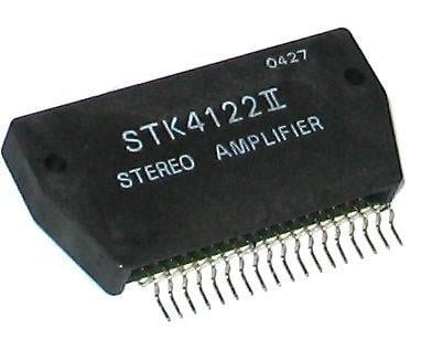 STK4122II AF Power Amplifier (Split Power Supply) (15W + 15W min, THD = 0.4%)