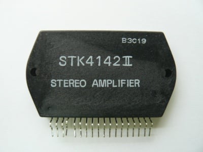 STK4142-II SANYO 2x25W/26V/50KHZ POWER