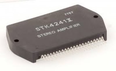 STK4241II SIP-22 STK4241II SIP-22 (SANYO), NF-E,±77V,2x&gt;120W(±53V/8om),22-SIL