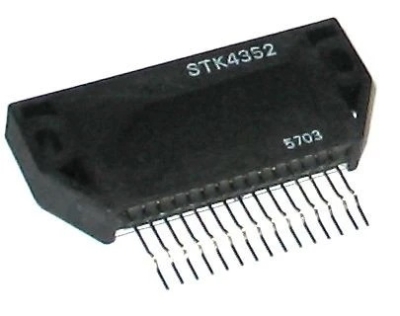 STK4352 2x7w 27v power amp 50 khz