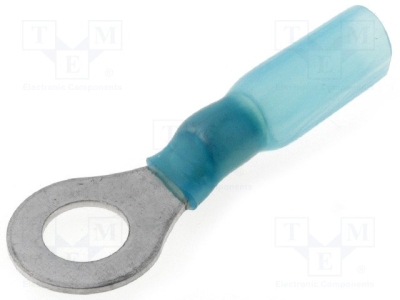 Кабелни обувки ST-083/B-T Контактен накрайник ухо; M6; O:6,5mm; 1,5?2,5mm2; кримпване; син