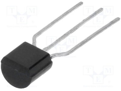 BC547C-DIO Транзистор: NPN; биполярен; 45V; 100mA; 500mW; TO92