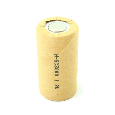 Батерия акумулаторна SC 1.2/3000ma ACCU-SC/L-3000 Акум: Ni-MH; SubC; 1,2V; 3000mAh; Изв: метални ленти за запояване