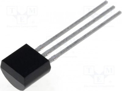BC546A Транзистор: NPN; биполярен; 65V; 0,1A; 500mW; TO92
