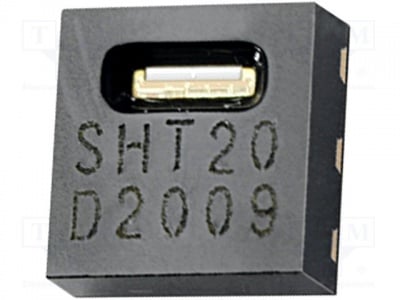 Датчик сензор за температура и влажност SHT20 Датчик: температура и влажност; Обхват: 0?100% RH; 2,1?3,6VDC