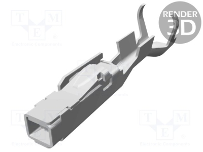 Термнал 7-1452668-1 Контакт; женски; 0,5?0,75mm2; 20AWG; MCON; калайдисан; кримпване за конектор 1-1670916-1  за реле V23132-E2001-A200