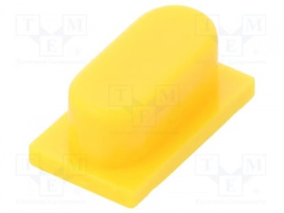 Качулка за тактов бутон BTNK0330 Качулка; Предназначение: серия KSA,серия KSL; Цвят: жълт