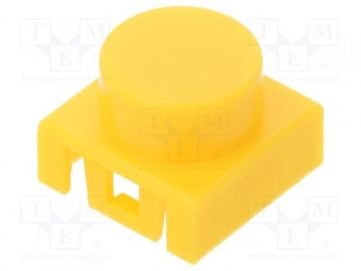 Качулка за тактов бутон BTNK0230 Качулка; Предназначение: серия KSA,серия KSL; Цвят: жълт