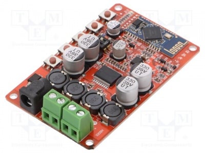 Модул усилвател OKY2264 Модул: audio; усилвател; 8?25VDC; IC: TDA7492P; Канали: 2; 25/25W Bluetooth 4.0 (CSR8635)