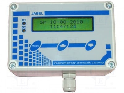 Училищен електронен звънец ZSM-139 Схема времеви ключ училищен звънец 230VAC Изходи 2