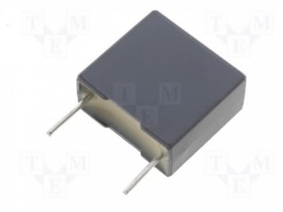 Кондензатор 470nf 275VAC MKPX2-470NR15 Кондензатор: полипроленов; X2; 470nF; 15mm; ±20%; 18x11x19mm