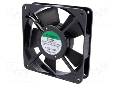 Вентилатор DP201AT2122HBT Вентилатор: AC; аксиален; 230VAC; 120x120x25mm; 112(±7%)m3/h