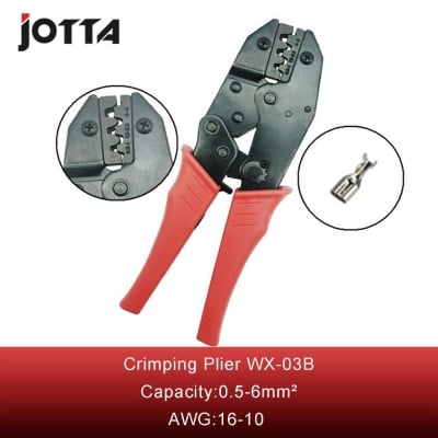 Клещи за кримпване на неизолирани кабелни обувки ST-TOOL WX-03
