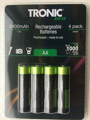 Акумулаторна батерия Tronic R6-TR1.2/200ma Никел-Металхидридна NiMH