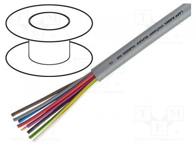 Кабел CL100-3G1.0 Кабел OLFLEX® CLASSIC 100 3G1mm2 неекраниран 300/500V PVC Cu