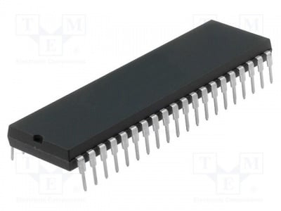 PIC18F4520-I/P Микроконтролер PIC Памет 32kB SRAM 1,5kB EEPROM 256B THT