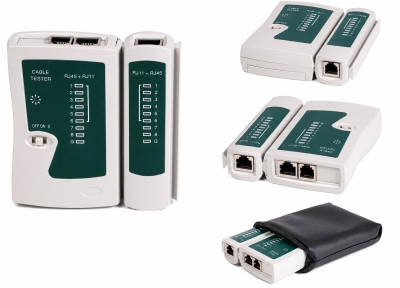 LAN Тестер NSHL-468 Тестер за RJ45 RJ11 кабели