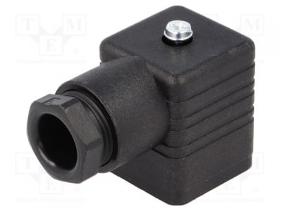 Конектор GDM3011JSW Конектор вентилни щепсел формат А 18mm женски PIN: 4 1,5mm2