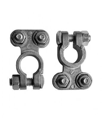 Клеми за автомобилен акумулатор комплект AKU-COMP1