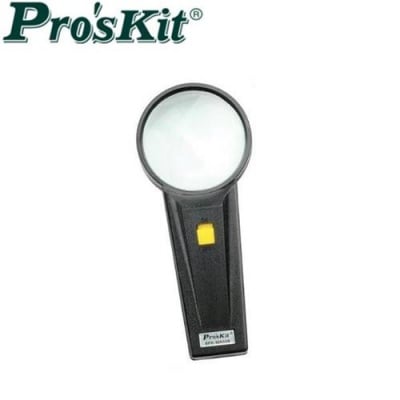 Лупа PROSKIT 8PKMA006 Лупа с осветление. Работи с батерии 2хАА - не са включени в комплекта.