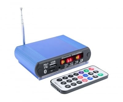 Радио MP3 USB SD/TF BLUETOOTH ПЛЕЪР + AUX И FM РАДИО 12V M520