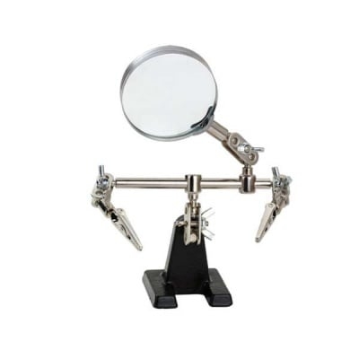 Стойка за запояване Трета ръка ZD-01 с лупа